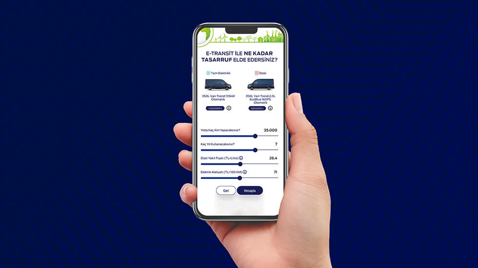 E-Transit ile ne kadar tasarruf edersin?